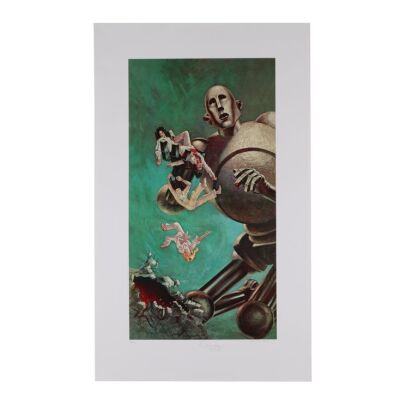 377. Brian May and Roger Taylor-Autographed Limited Edition News of the World Print, 2008 ### QUEEN