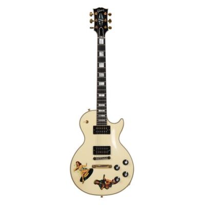409. Steve Jones-Autographed Custom White Gibson Les Paul Guitar ### SEX PISTOLS