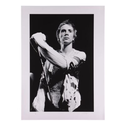 413. The Rockarchive Collection: Limited Edition Johnny Rotten Print by Jorgen Angel, Copenhagen, 1977 ### SEX PISTOLS