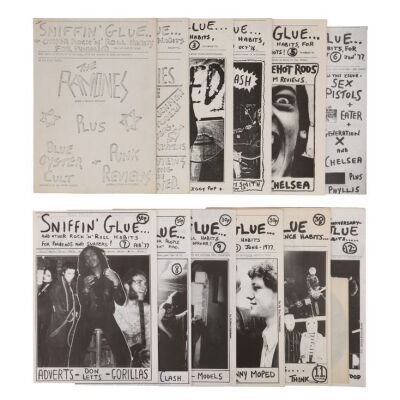 415. Complete Set of 12 Issues Plus Christmas Special Sniffin' Snow, 1976-1977 ### SNIFFIN' GLUE