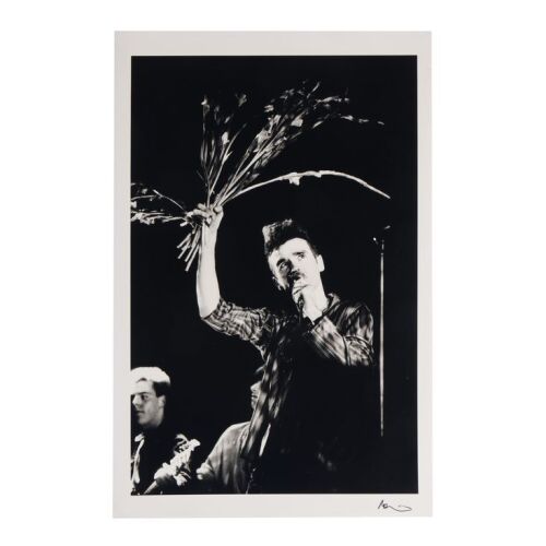 416. Morrissey "Sheaf of Wheat" Free Trade Hall Performance Giclee Archival Print by Martin O'Neill, 1984 ### THE SMITHS