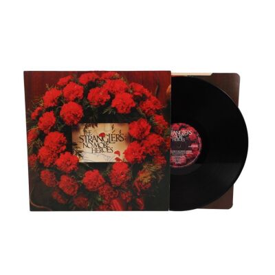 419. Hugh Cornwell, Jean-Jacques Burnel, Dave Greenfield and Jet Black-Autographed No More Heroes Vinyl ### THE STRANGLERS