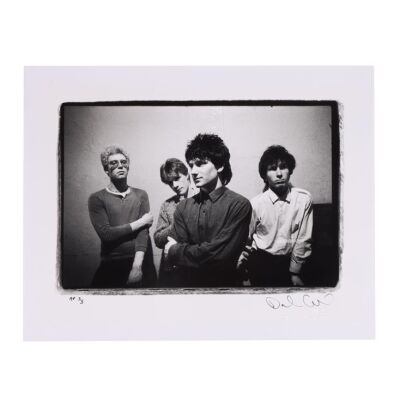 425. The Rockarchive Collection: Artist Proof Silver Gelatin Arcadia Ballroom Backstage Print by David Corio, Cork, 1980 ### U2