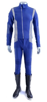 Lot #10: Production-Made Nambue (Maulik Pancholy) Starfleet Science Uniform ### STAR TREK: DISCOVERY (TV SERIES, 2017-2024)