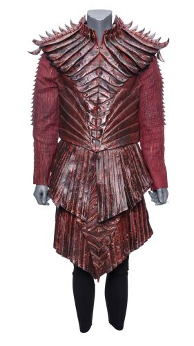 Lot #31: House of T'Kuvma Red Guard Costume Components ### STAR TREK: DISCOVERY (TV SERIES, 2017-2024)