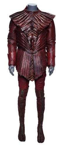 Lot #41: House of T'Kuvma Guard Red Costume ### STAR TREK: DISCOVERY (TV SERIES, 2017-2024)