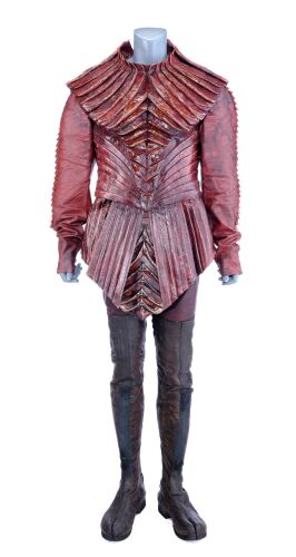 Lot #46: House of T'Kuvma Guard Red Costume ### STAR TREK: DISCOVERY (TV SERIES, 2017-2024)