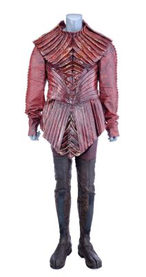 Lot #46: House of T'Kuvma Guard Red Costume ### STAR TREK: DISCOVERY (TV SERIES, 2017-2024)