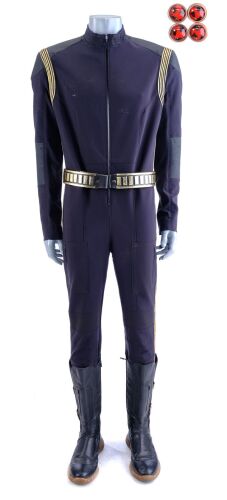 Lot #82: Men's Mirror Universe Command Uniform with Belt ### STAR TREK: DISCOVERY (TV SERIES, 2017-2024)