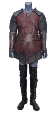 Lot #109: Qo'noS Klingon Red and Gray Costume ### STAR TREK: DISCOVERY (TV SERIES, 2017-2024)