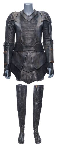 Lot #110: Qo'noS Klingon Gray Costume ### STAR TREK: DISCOVERY (TV SERIES, 2017-2024)