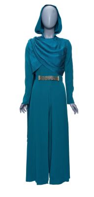Lot #134: Amanda Grayson's (Mia Kirshner) Teal Jumpsuit Costume ### STAR TREK: DISCOVERY (TV SERIES, 2017-2024)