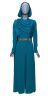 Lot #134: Amanda Grayson's (Mia Kirshner) Teal Jumpsuit Costume ### STAR TREK: DISCOVERY (TV SERIES, 2017-2024)