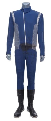 Lot #197: Paul Stamets' (Anthony Rapp) Distressed Starfleet Science Uniform ### STAR TREK: DISCOVERY (TV SERIES, 2017-2024)