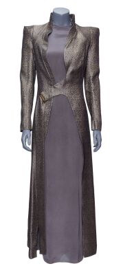 Lot #265: President T'Rina's (Tara Rosling) Gold Filigree Dress ### STAR TREK: DISCOVERY (TV SERIES, 2017-2024)
