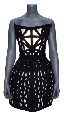 Lot #274: Light-Up Karma Barge Casino Cocktail Server Dress ### STAR TREK: DISCOVERY (TV SERIES, 2017-2024)