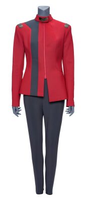 Lot #331: Michael Burnham's (Sonequa Martin-Green) 32nd Century Starfleet Command Uniform ### STAR TREK: DISCOVERY (TV SERIES, 2017-2024)