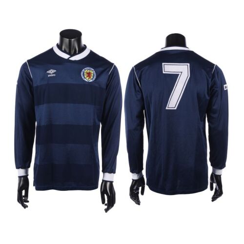 15. Steve Nicol's Match-Worn Scotland v England Rous Cup Shirt, 1986 ### STEVE NICOL COLLECTION, THE