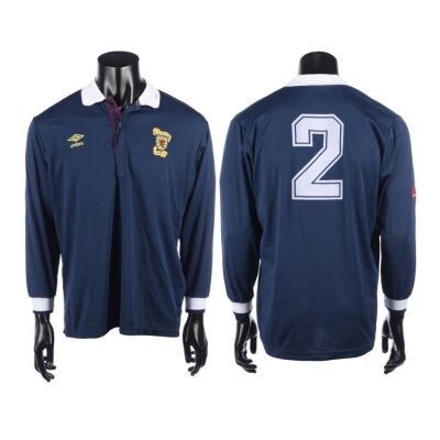 27. Steve Nicol's Match-Worn Scotland v Norway Shirt, 1988 ### STEVE NICOL COLLECTION, THE