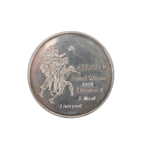 29. Steve Nicol's PFA Team of the Year Medal, 1988-89 ### STEVE NICOL COLLECTION, THE