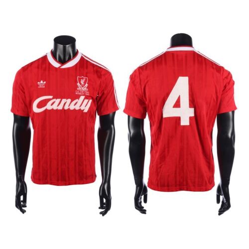 31. Steve Nicol's Match-Worn Liverpool v Everton FA Cup Final Shirt, 1989 ### STEVE NICOL COLLECTION, THE