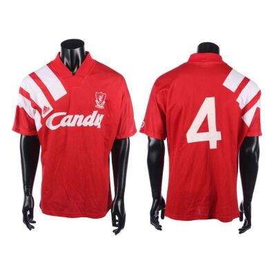 42. Steve Nicol's Match-Worn Liverpool Home Shirt, 1991-92 ### STEVE NICOL COLLECTION, THE