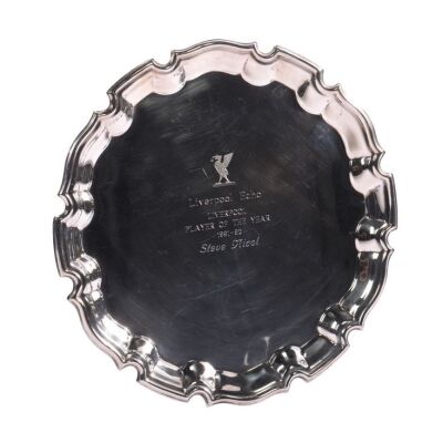 43. Steve Nicol's Liverpool Echo Player of the Year Silver Tray, 1991-92 ### STEVE NICOL COLLECTION, THE