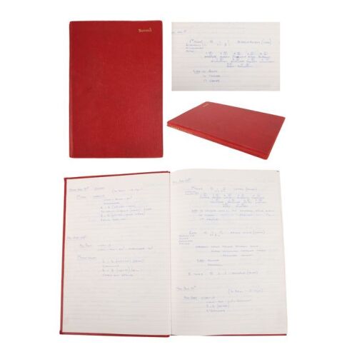 45. 1992-93 Season Boot Room Ledger Handwritten by Ronnie Moran ### STEVE NICOL COLLECTION, THE