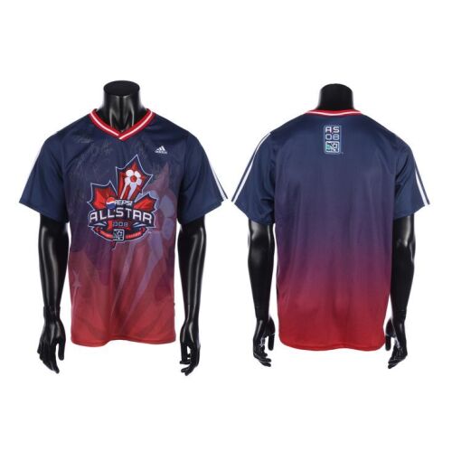 53. David Beckham, Landon Donovan and Others-Autographed 2008 MLS All-Star Game Training Shirt ### STEVE NICOL COLLECTION, THE