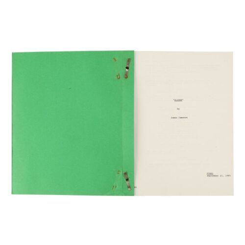 12. Production-Used Final Bound Script ### ALIENS (1986)