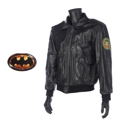 39. Leather Crew Jacket and Screening Invitation ### BATMAN (1989)
