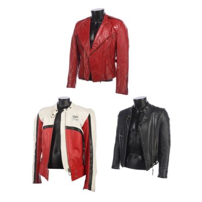 64. Set of Three Freddie Mercury (Rami Malek) Leather Jackets ### BOHEMIAN RHAPSODY (2018)