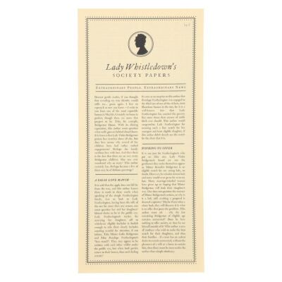 67. Lady Whistledown Society Paper ### BRIDGERTON (2020-CURRENT, T.V. SERIES)