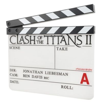 81. Production Clapperboard ### WRATH OF THE TITANS (2012)