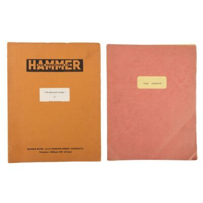 96. Pair of Bound Production Scripts ### DEVIL-SHIP PIRATES, THE (1964)/THE GORGON (1964)