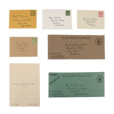 108. Lady Edith (Laura Carmichael) Wedding Order of Service and Collection of Six Evelopes and Letters ### DOWNTON ABBEY (TV SERIES, 2010-2015)