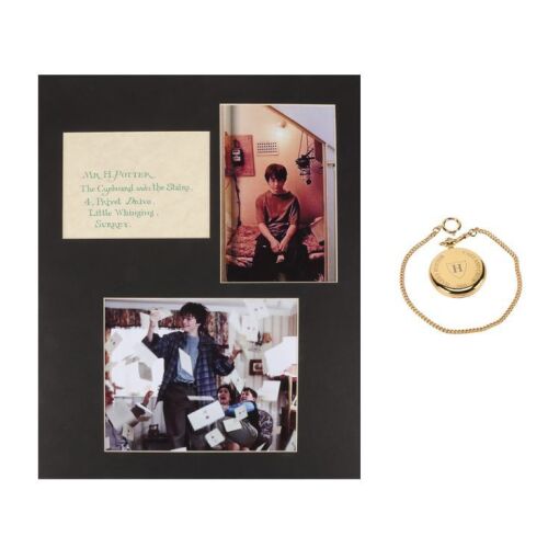 168. Hogwarts Acceptance Letter Envelope and Crew Gift Pocket Watch ### HARRY POTTER AND THE PHILOSOPHER'S STONE (2001)