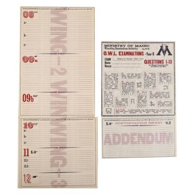 180. Set of Three OWL Examination Papers ### HARRY POTTER AND THE ORDER OF THE PHOENIX (2007)