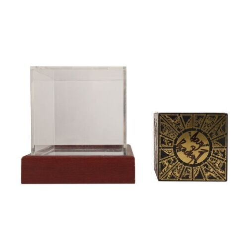 187. Doug Bradley, Nicholas Vince, Simon Bamford, Clare Higgins and Barbie Wilde-Autographed Replica Lament Configuration Puzzle Box ### HELLRAISER (1987)