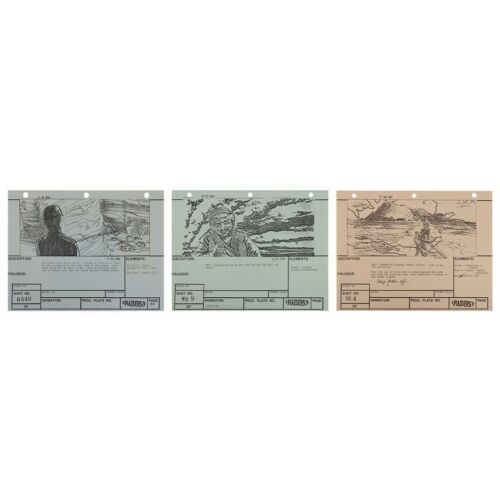 192. Set of Three Production-Used Storyboards ### INDIANA JONES AND THE RAIDERS OF THE LOST ARK (1981)