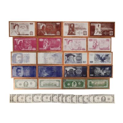 200. Currency Printing Plates and Dollar Bills ### JAMES BOND: OCTOPUSSY (1983)
