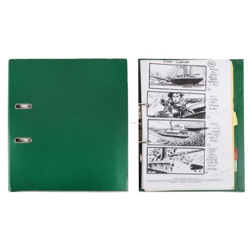 209. Script and Printed Storyboards Folder ### JAMES BOND: THE WORLD IS NOT ENOUGH (1999) / JAMES BOND: DIE ANOTHER DAY (2002)