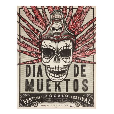 219. Casino Royale Bound Script, Storyboards and Spectre Dia de Muertos Poster Autographed by Sam Mendes ### JAMES BOND: CASINO ROYALE (2006)/SPECTRE (2015)