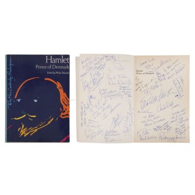 232. Kenneth Branagh, Kate Winslet, Charlton Heston, Jack Lemmon and Cast-Autographed Script ### KENNETH BRANAGH'S HAMLET (1996)