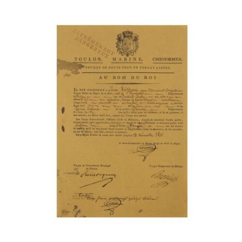 247. Jean Valjean's (Hugh Jackman) Travel Papers ### LES MISERABLES (2012)