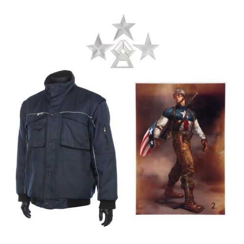 260. Captain America Prototype Emblems and Belt Buckle, Crew Items and Concept Print ### CAPTAIN AMERICA: THE FIRST AVENGER (2011)