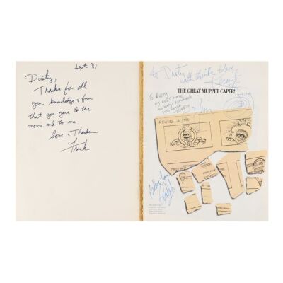 291. Jim Henson and Cast-Autographed Book ### GREAT MUPPET CAPER, THE (1981)