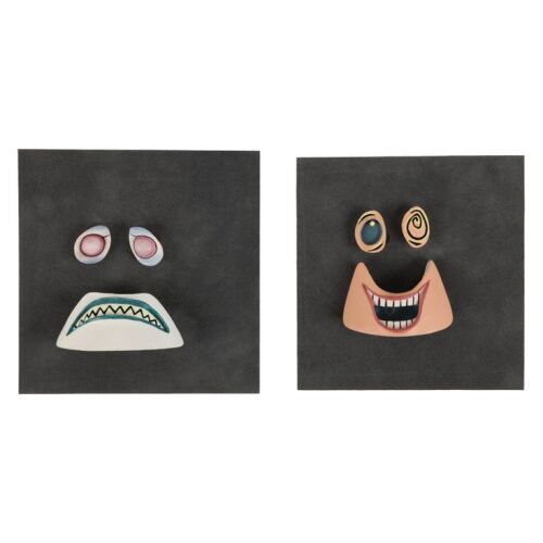 294. Mayor of Halloween Town's (Glenn Shadix) Screen-Matched Happy Mouth with Happy Eyes and Sad Face Set ### NIGHTMARE BEFORE CHRISTMAS, THE (1993)