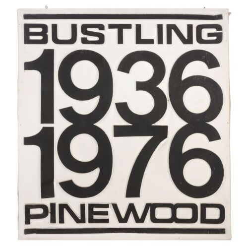299. Bustling Pinewood Studio Sign 1936-1976 ### PINEWOOD