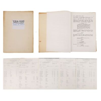 321. Bound Script and Call Sheets ### ROBIN HOOD: PRINCE OF THIEVES (1991)